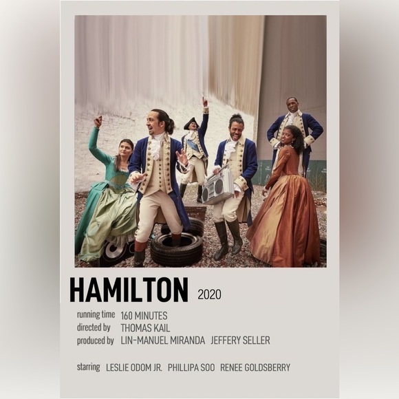 $1 Hamilton the show ribbon $1 a YARD WITH ANY $10 order or more - Picture 2 of 16